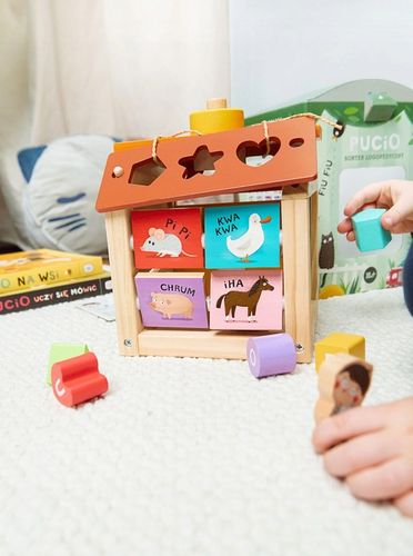 Zabawka edukacyjna NASZA KSIĘGARNIA Pucio Sorter logopedyczny na Arena.pl