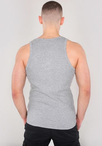 Alpha Industries Logo Tank L, szary na Arena.pl