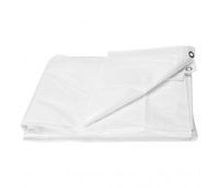 Plandeka plandeki 6,95x11,9m biała 90g/m2 nakrycie pokrycie maszyn drzewa swe