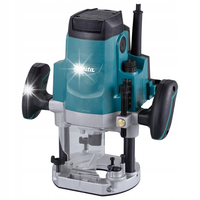 MAKITA MT Frezarka górnowrzecionowa 1650W 12mm z redukcjami 6 i 8 M3602B