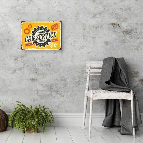 Deco Panel, Retro - serwis samochodowy 60x40 na Arena.pl
