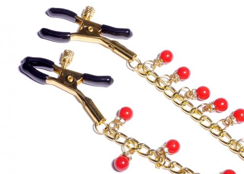 stymulator  exclusive nipple clamps no.15   fetish b   series na Arena.pl