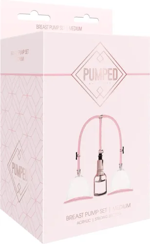 pumped by shots zestaw do pielęgnacji piersi średni, silikonowa uszczelka na Arena.pl