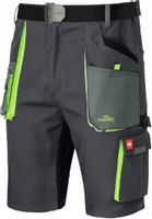 Elastyczne krótkie SPODENKI ROBOCZE szorty męskie spodnie MOCNY SPLOT SLIM