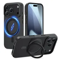 Etui Tech-Protect MagRing MagSafe na iPhone 17 Pro Max - czarny mat