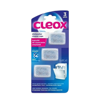 CLEOX Kapsułki do czyszczenia zmywarki - 3 szt