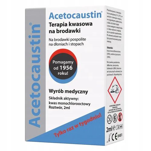 Acetocaustin Terapia kwasowa na brodawki płyn 2 ml na Arena.pl