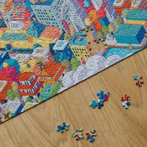 Puzzle 1000 elementów Eye-Spy Imaginary Cities Amsterdam The Netherlands na Arena.pl