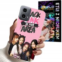 ETUI CASE DO MOTOROLA MOTO G34 5G - BLACKPINK DAMSKIE WZORY KPOP BTS