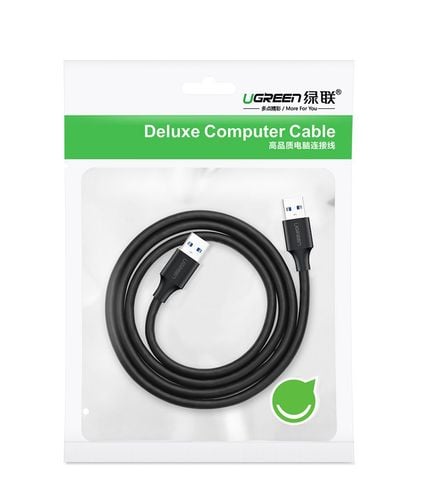 kabel przewód usb - usb 2.0 1m czarny na Arena.pl