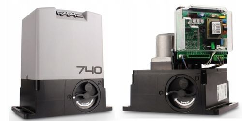 Zestaw napęd siłownik do bramy przesuwnej NAJNOWSZY FAAC 740 na Arena.pl