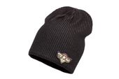 Jamiks WALO czapka dla chłopca beanie jesień czarna 54-56