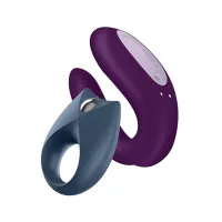 satisfyer partner box 2 - zestaw z funkcją bluetooth i silikonowy