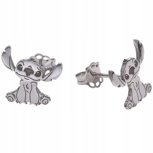 Srebrne kolczyki Stitch, Srebro925 na Arena.pl