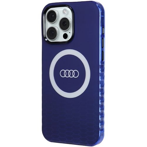 Etui Audi do iPhone 15 Pro Max, Niebieski, MagSafe na Arena.pl