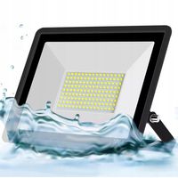 HALOGEN LED NAŚWIETLACZ LAMPA 100W REFLEKTOR SZKŁO HARTOWANE 9000lm