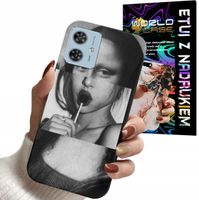 ETUI CASE DO MOTOROLA MOTO G54 5G - MONA LISA WZORY DLA KOBIET PLECKI OBUDO