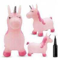 Skoczek gumowy dla dzieci do skakania z pompką Kelly