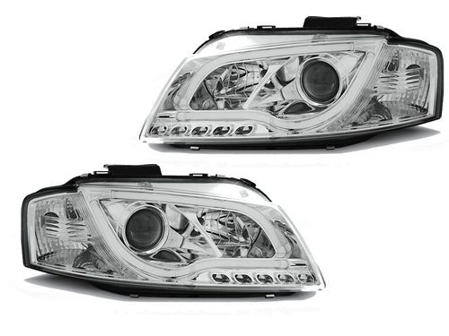 Lampy Reflektory AUDI A3 8P 03-08 LED DO DZIENNEJ na Arena.pl