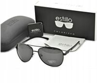 Okulary Pilotki PRZECIWSŁONECZNE Polaryzacyjne UV Męskie Damskie + Gratisy