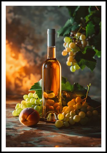 Plakat 68x101cm Bursztynowe Wino na Arena.pl
