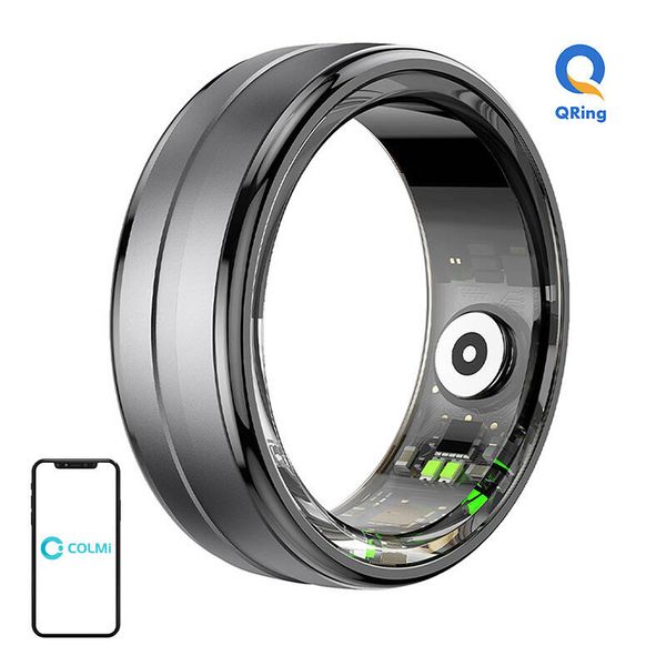 SmartRing Colmi R06 Bluetooth 5.0 czarny do smartfona zdjęcie 1