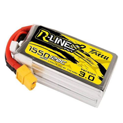 Akumulator Tattu R-Line Version 3.0 1550mAh 14,8V 120C 4S1P XT60 na Arena.pl