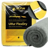 Ulfur FlexDry ręcznik z mikrofibry do osuszania samochodu 60x90cm 800gsm