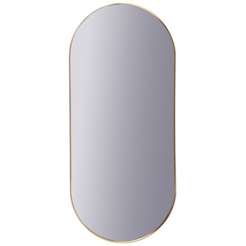 Lustro ścienne złote owalne 72x32 cm na Arena.pl