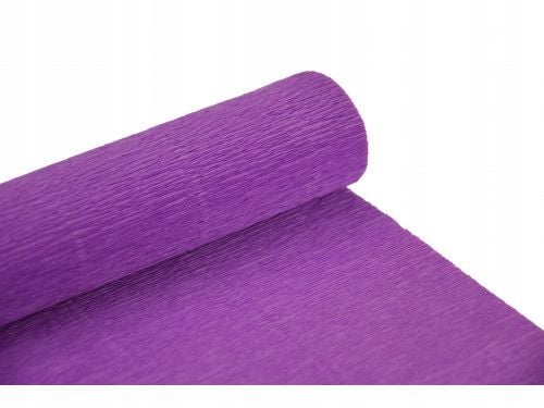 bibuła krepina  50x250cm 180gr 590 wrzosowa 9001 na Arena.pl