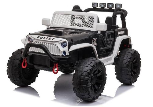 Auto na Akumulator JC666 Policyjny Biały na Arena.pl