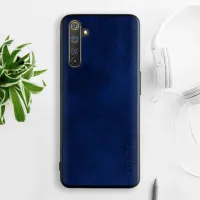 Etui AIORIA Vintage LEATHER do Realme 6 pro niebieski