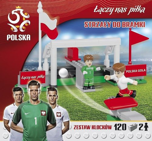 Cobi Klocki PZPN 120 elementów Strzały do bramki na Arena.pl
