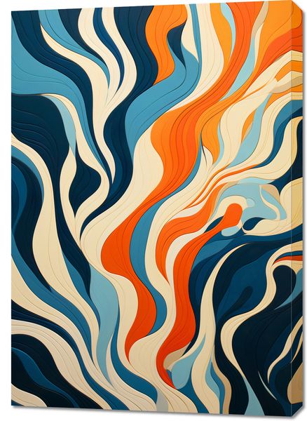 Obraz 70x100cm Oceaniczne Fale zdjęcie 1