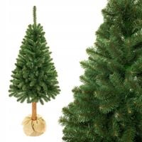 CHOINKA SZTUCZNA NA PNIU SOSNA zielona naturalna DUŻA GĘSTA 220cm PREMIUM