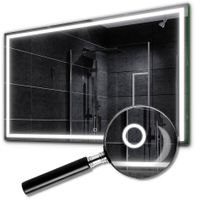 Lustro LED z Włącznikiem Dotykowym 130x50 Atlanta