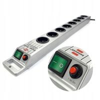 Listwa Zasilająca Przedłużacz Brennenstuhl 8 gniazd z uziemieniem kabel2,5m