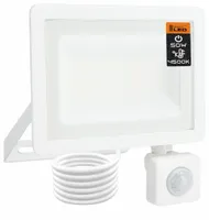 Halogen reflektor naświetlacz LED 50W 4500K z czujnik ruchu PIR wodoodporny