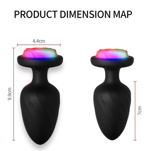 Power Escorts - Party Plug - Remote Plug Black, Usb Rechargeable na Arena.pl