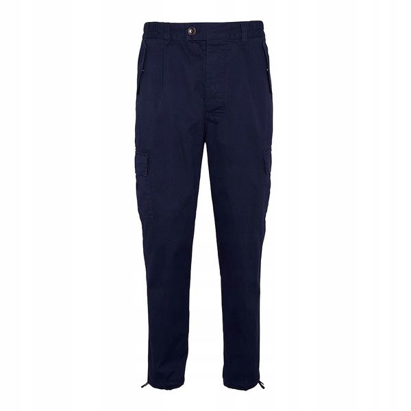 Spodnie bawełniane Barbour Faulkner MTR0718NY91 R30 zdjęcie 1