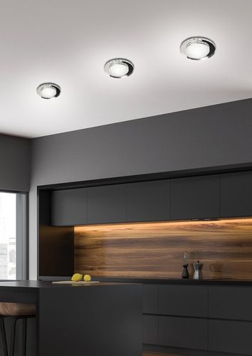 SSP-26 CH/TR+WH 10W LED 230V ring LED biały opr. strop. stała okrągła szkło na Arena.pl