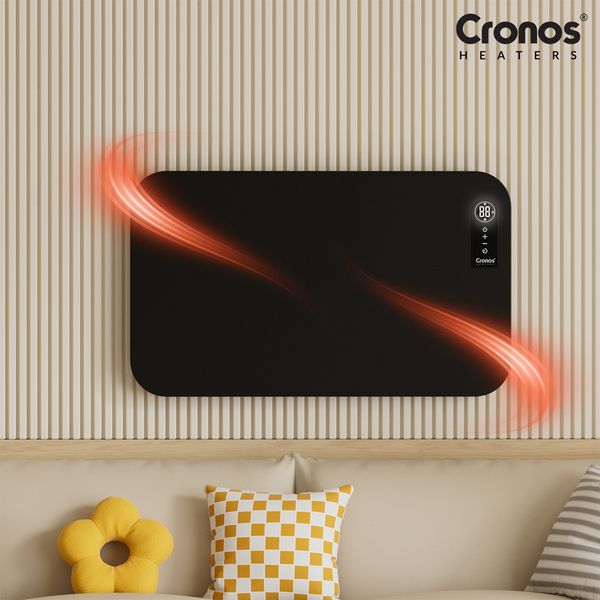 Panel grzewczy IR Cronos MT750TWP Full Black zdjęcie 5