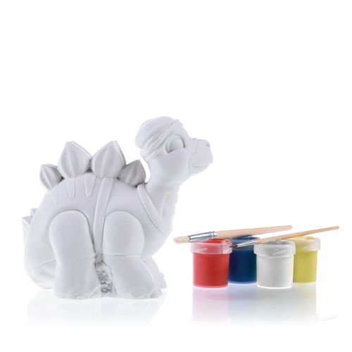 Kolorowanka 3D Funny Stegosaurus Figurka gipsowa na Arena.pl