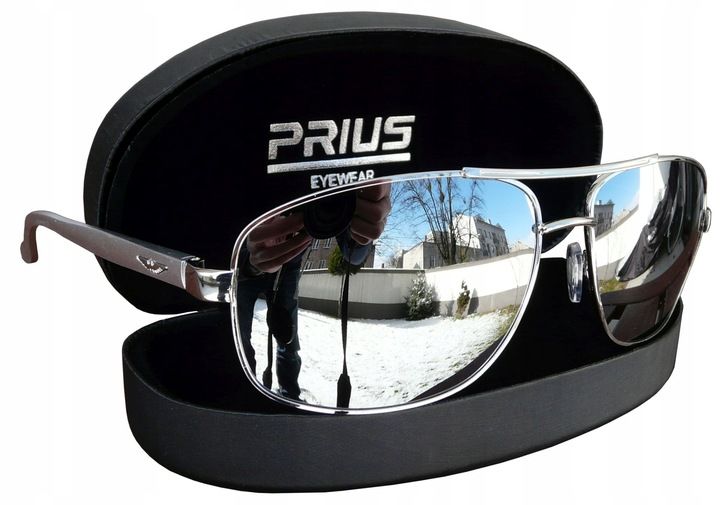 OKULARY POLARYZACYJNE AVIATOR PRIUS DO SAMOCHODU zdjęcie 1