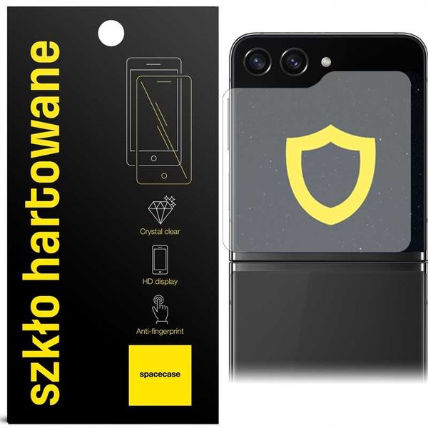 Spacecase Glass 2.5D Galaxy Z Flip 5 (Small Screen) zdjęcie 3