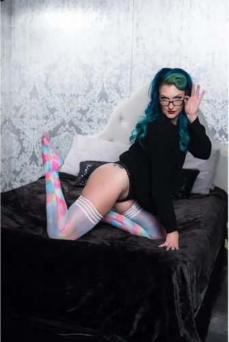 kix'ies gilly d pończochy tie-dye kolorowe antypoślizgowe na Arena.pl