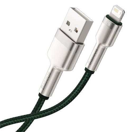 kabel usb do lightning baseus cafule, 2.4a, 1m (zielony) na Arena.pl
