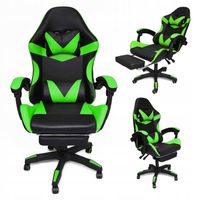 Fotel Gamingowy Biurowy Obrotowy Kubełkowy Krzesło Obrotowe dla Gracza