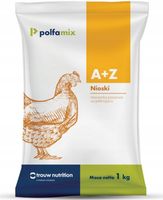 POLFAMIX A+Z WITAMINY DO ROZPUSZCZENIA W WODZIE DLA KUR DROBIU NIOSEK 1KG