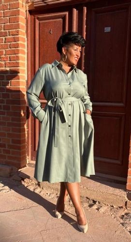 SUKIENKA SZMIZJERKA SHINE plus size na Arena.pl